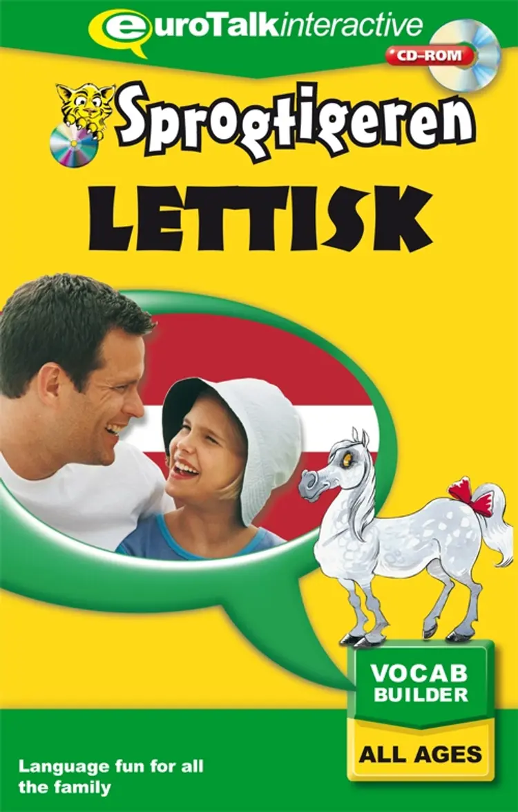 Lettisk kursus for børn CD-ROM af Eurotalk