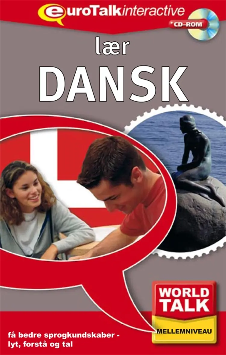 Dansk fortsættelseskursus CD-ROM af EuroTalk
