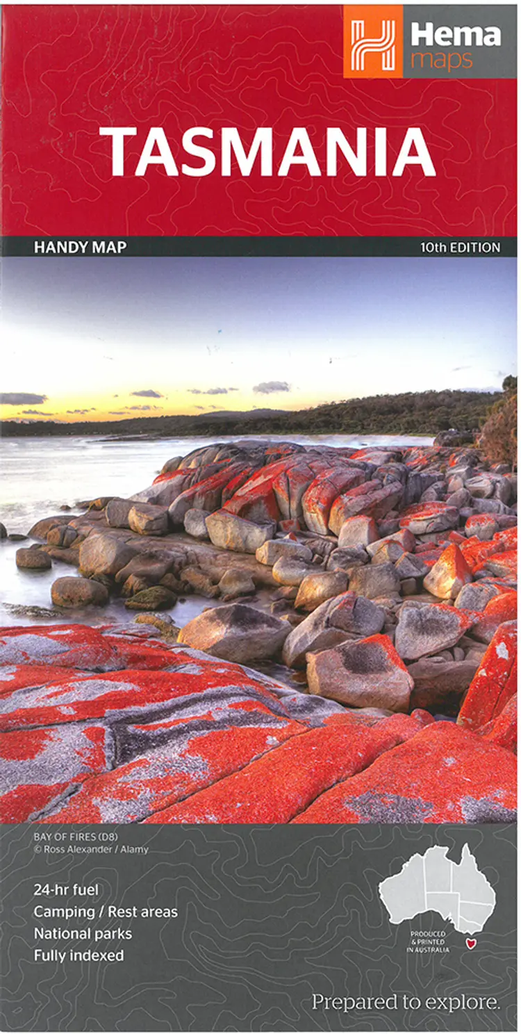 Tasmania af Hema Maps