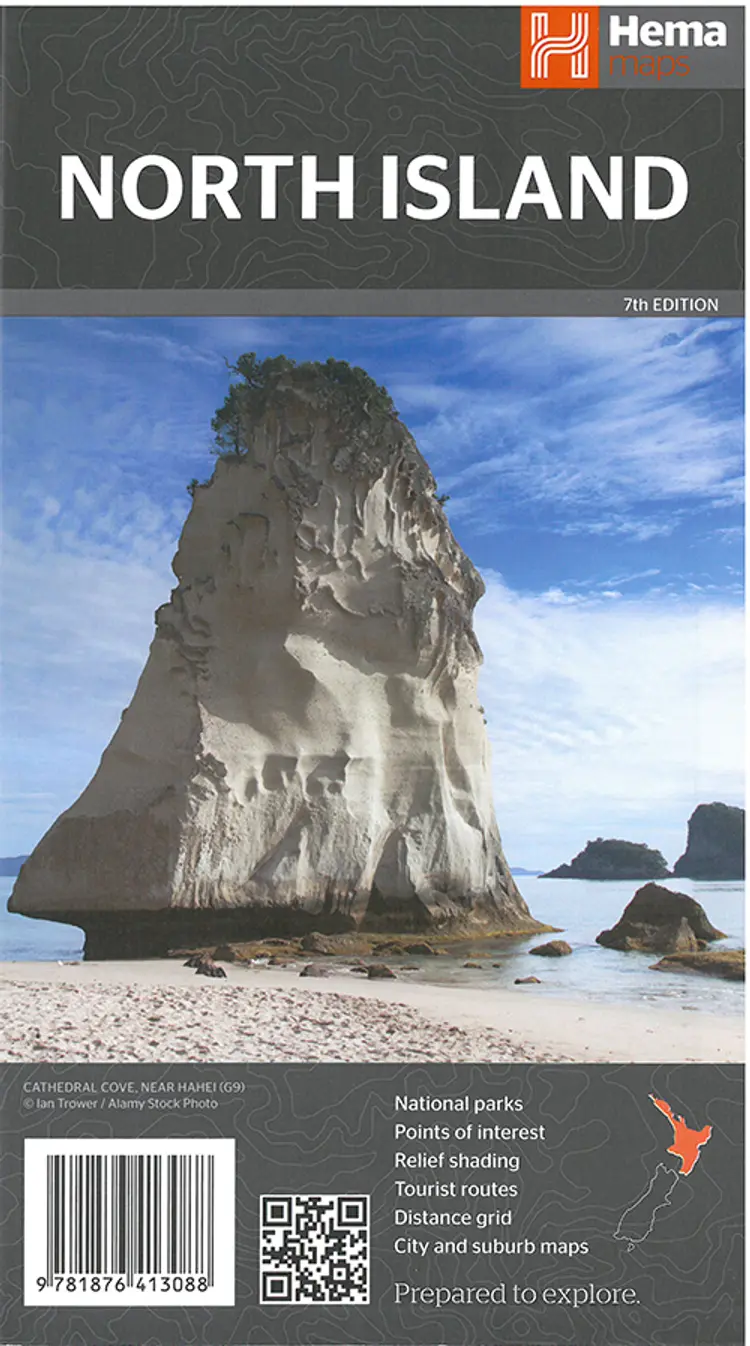 New Zealand: North Island af Hema Maps