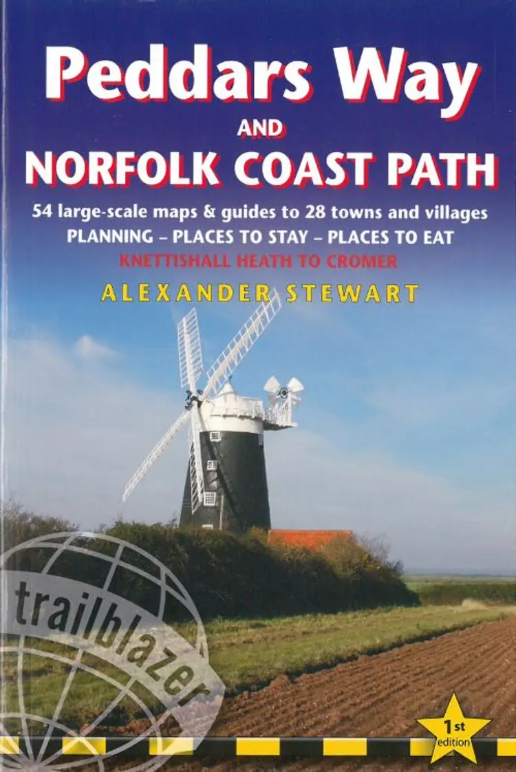Peddars Way & Norfolk Coast Path: Knettishall Heath to Cromer af Alex Stewart