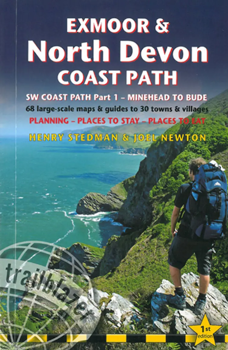 Exmoor & North Devon Coast Path: SW Coast Path Part 1 - Minehead to Bude af Henry Stedman