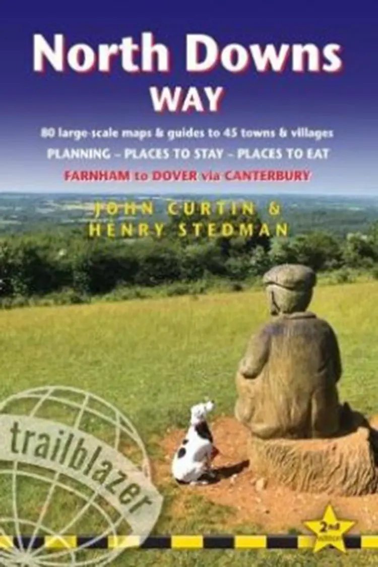 North Downs Way: Farnham to Dover via Canterbury af John Curtin