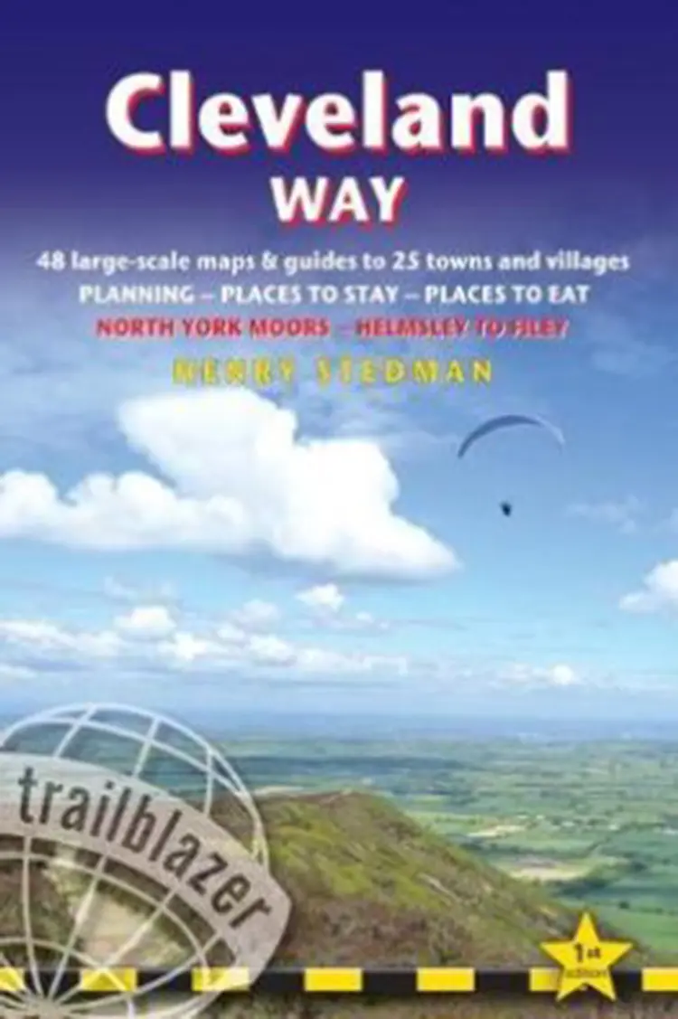 Cleveland Way: North York Moors - Helmsley to Filey : 48 Large-Scale Walking Maps, Town Plans, Overview Maps af Henry Stedman