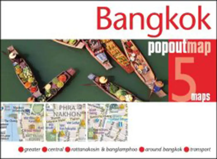Bangkok af Popout Map