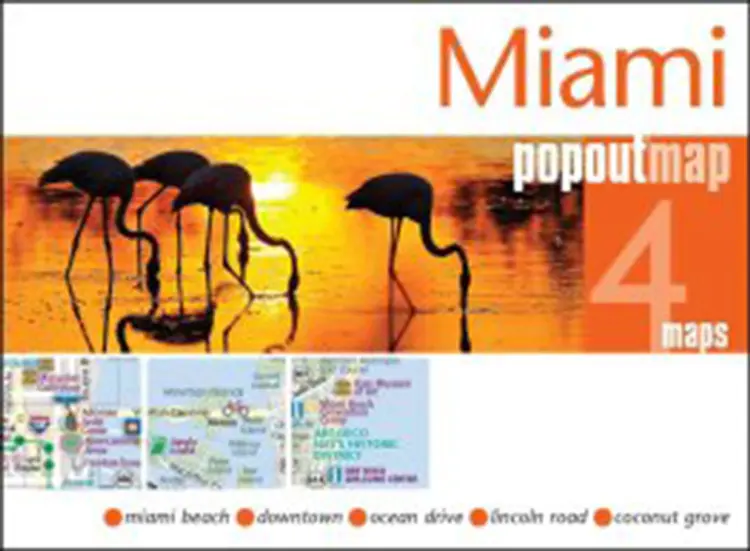 Miami - Popout Map af Popout Map