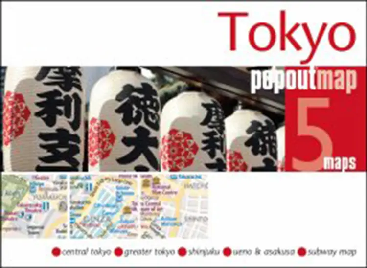 Tokyo af Popout Map