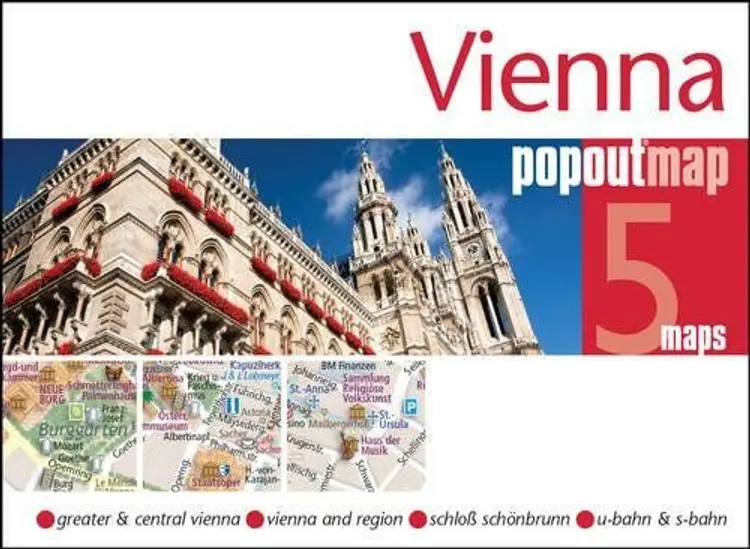 Vienna Popout Map af Popout Map