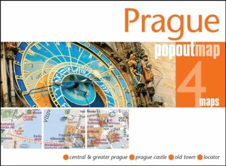 Prague Popout Map af Popout Map