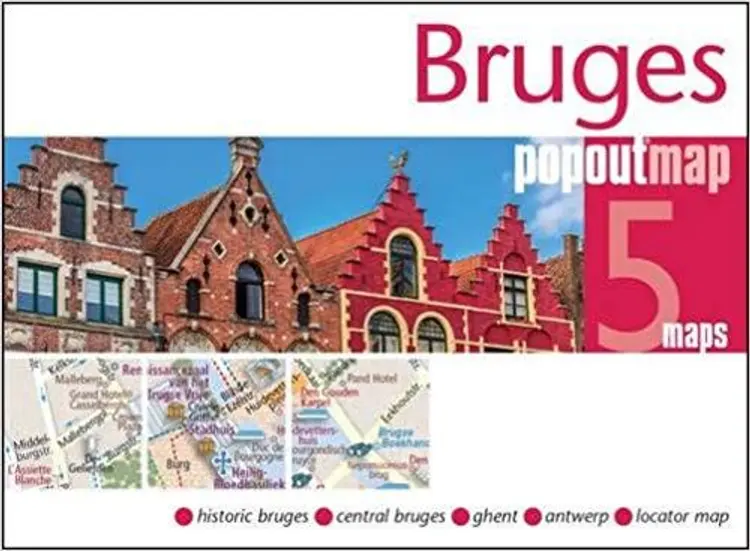 Bruges Popout Map af Popout Map