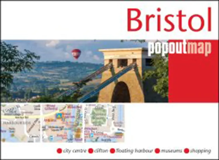 Bristol af Popout Map