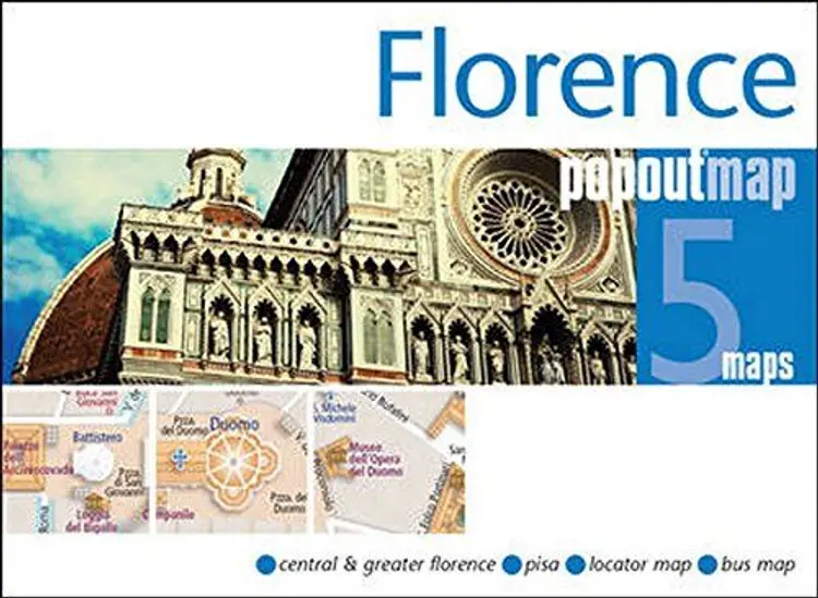 Florence Popout Map af Popout Map