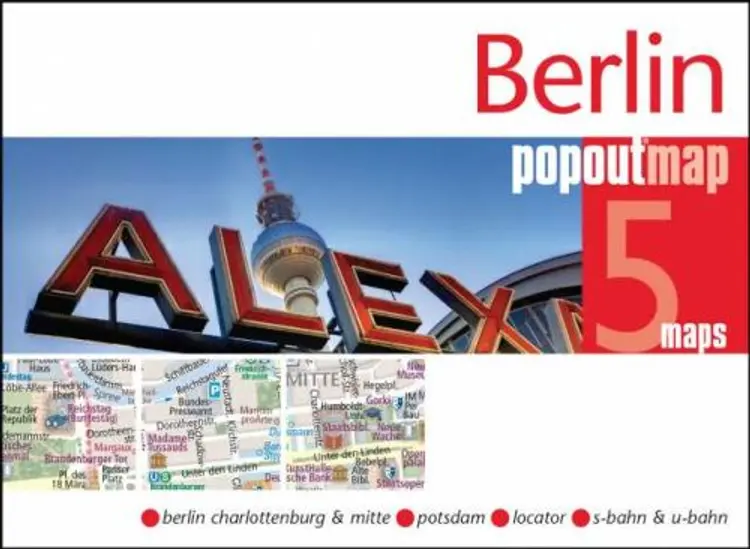 Berlin Popout Map af Popout Map