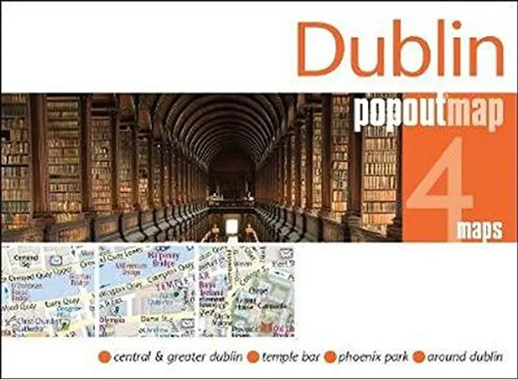 Dublin Popout Map af Popout Map