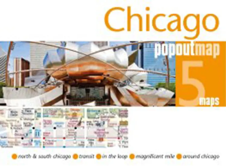 Chicago af Popout Map