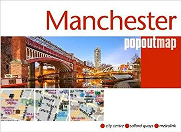 Manchester af Popout Map