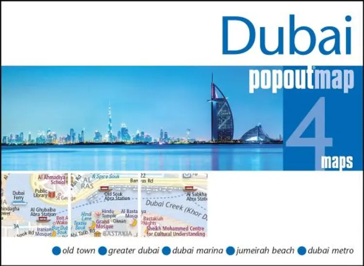 Dubai Popout Map af Popout Map