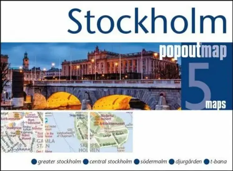 Stockholm Popout Map af Popout Map
