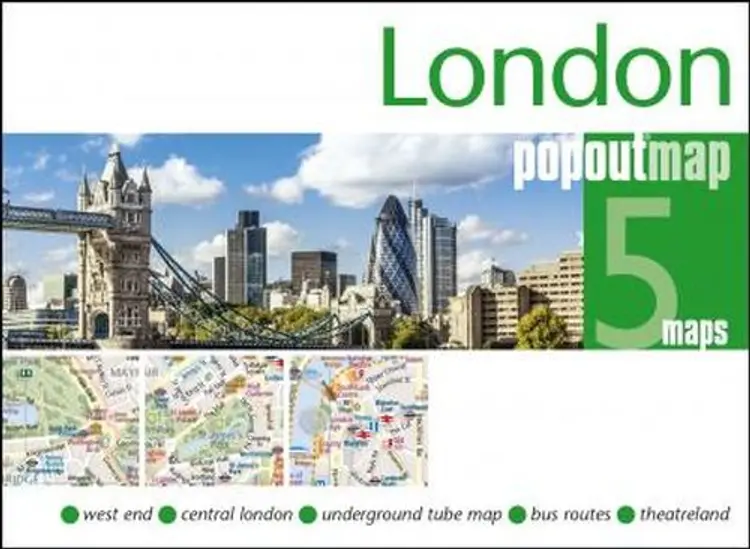London Popout Map af Popout Map