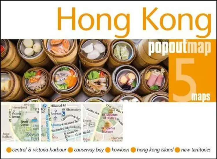 Hong Kong Popout Maps af Popout Map