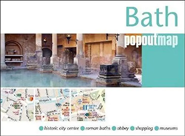 Bath Popout Map af Popout Map