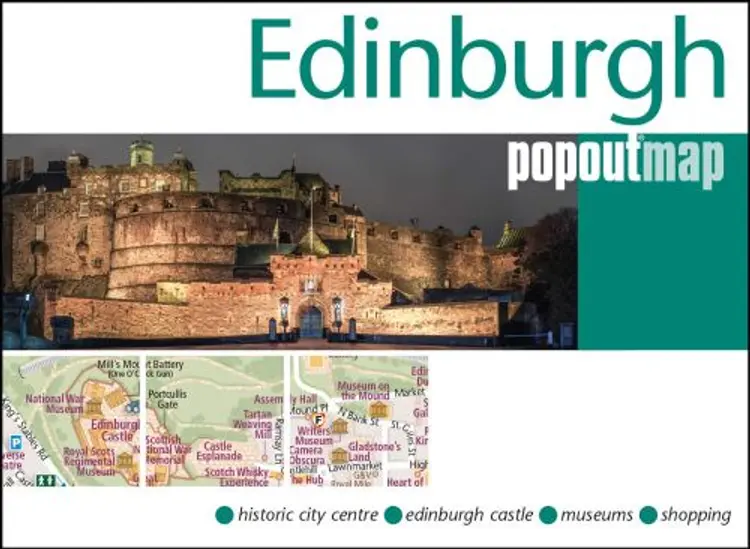 Edinburgh af Popout Map