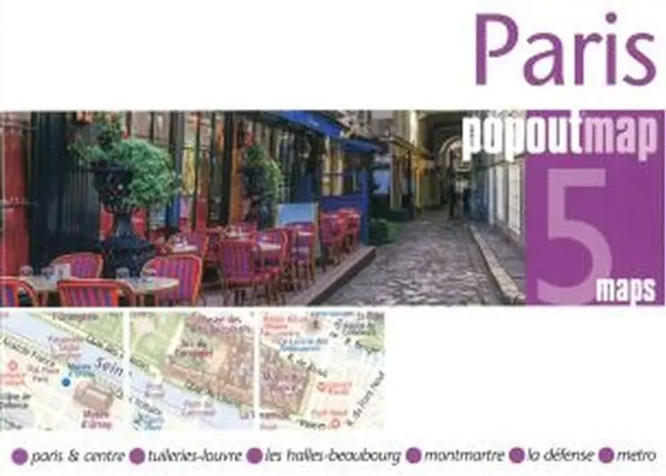 Paris Popout Maps af Popout Map