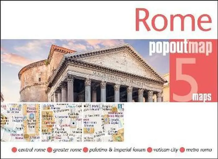Rome Popout Map af Popout Map