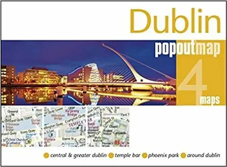Dublin Popout Map af Popout Map