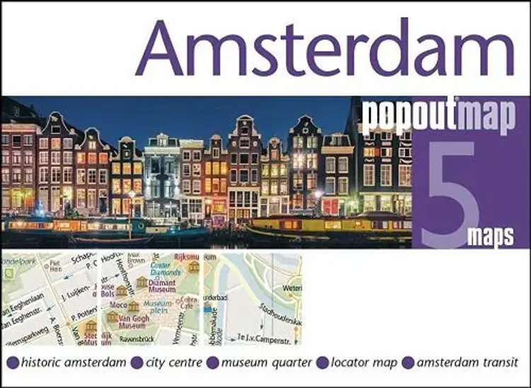 Amsterdam Popout Map - Popout Map af Popout Map