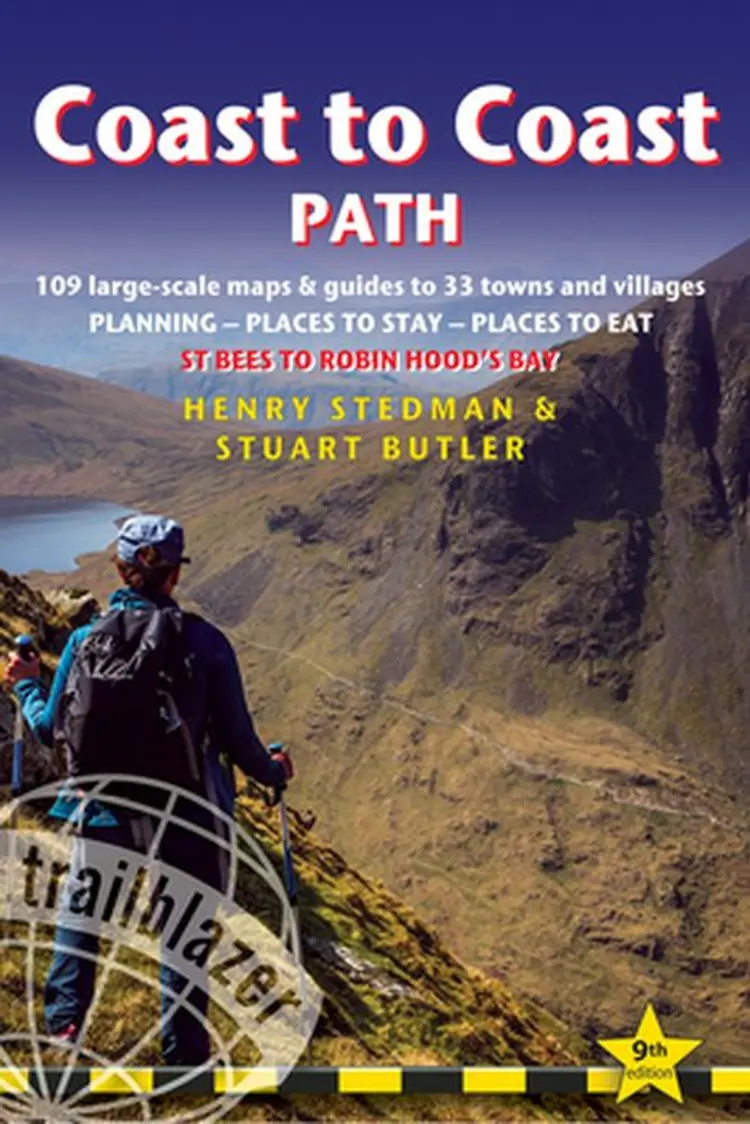 Coast to Coast Path: St Bees to Robin Hood's Bay: 109 Large-Scale Walking Maps & Guides to 33 Towns & Villages - Plannin af Henry Stedman