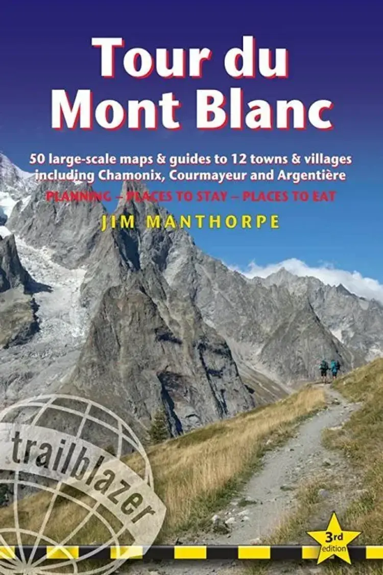 Tour du Mont Blanc: 50 Large-Scale Maps & Guide af Jim Manthorpe