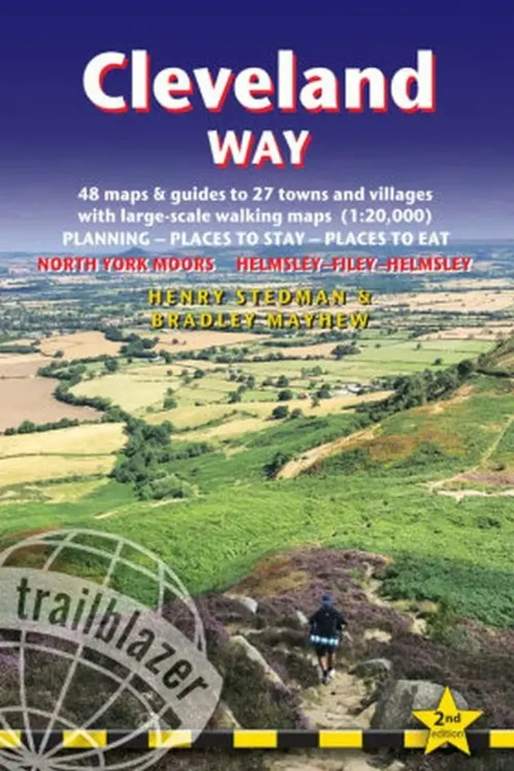 Cleveland Way: North York Moors, Two-Way Guide: Helmsley-Filey-Helmsley af Henry Stedman