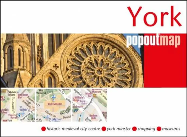 York Popout Map af Popout Map