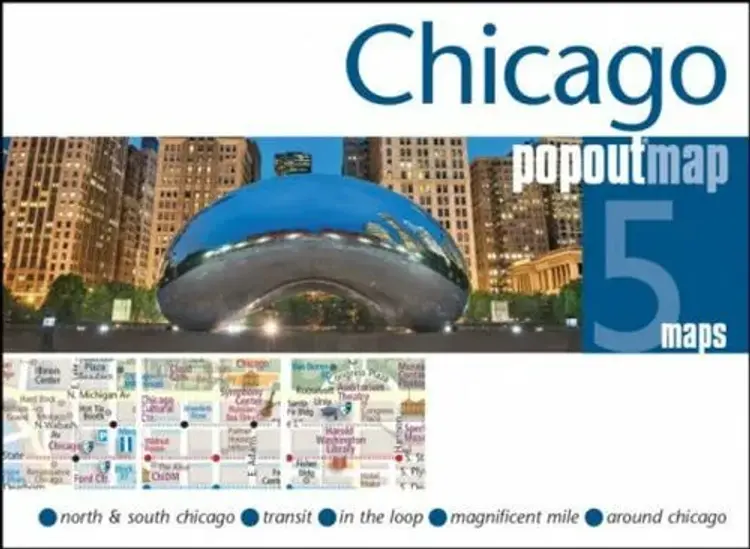 Chicago Popout Maps af Popout Map