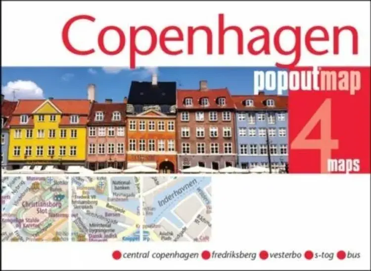 Copenhagen Popout Map af Popout Map