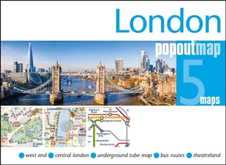 London Popout Map - Popout Map af Popout Map