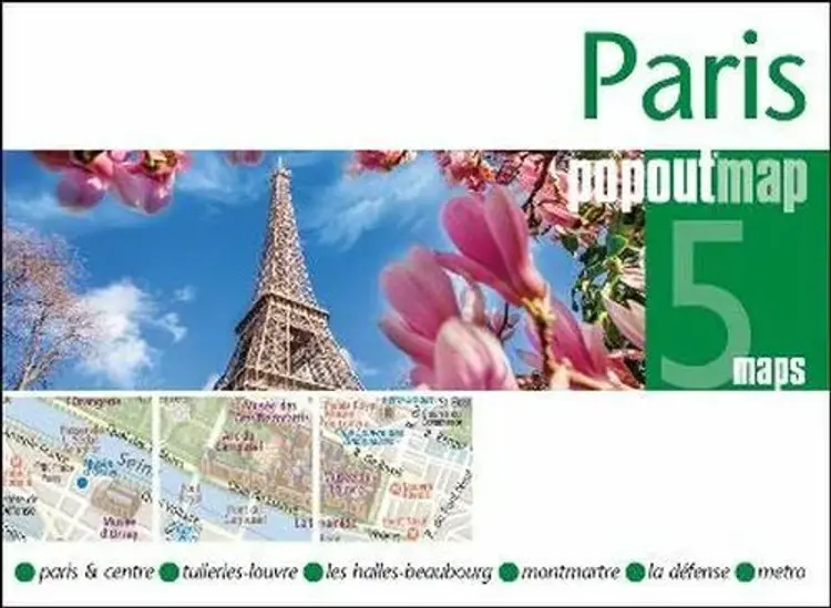 Paris Popout Maps af Popout Map