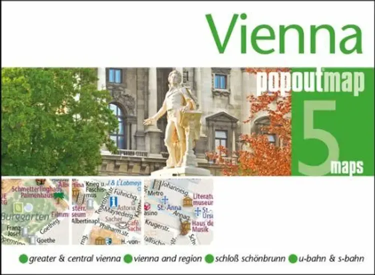 Vienna Popout Map af Popout Map