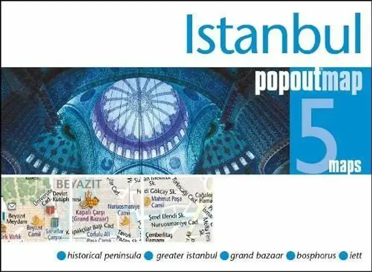 Istanbul Popout Maps af Popout Map