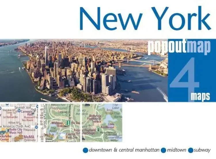 New York Popout Maps af Popout Map