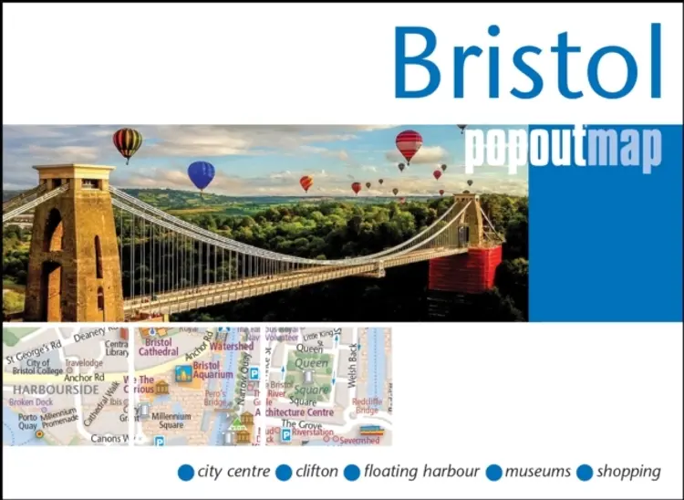 Bristol Popout Maps af Popout Map