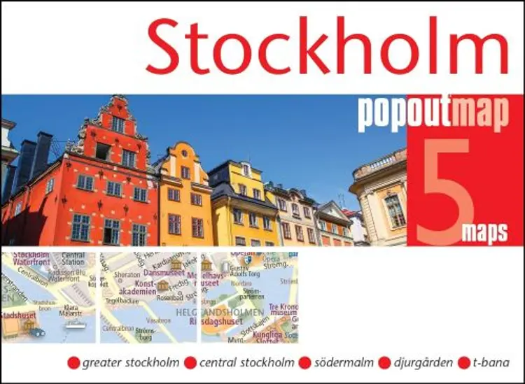 Stockholm Popout Maps af Popout Map