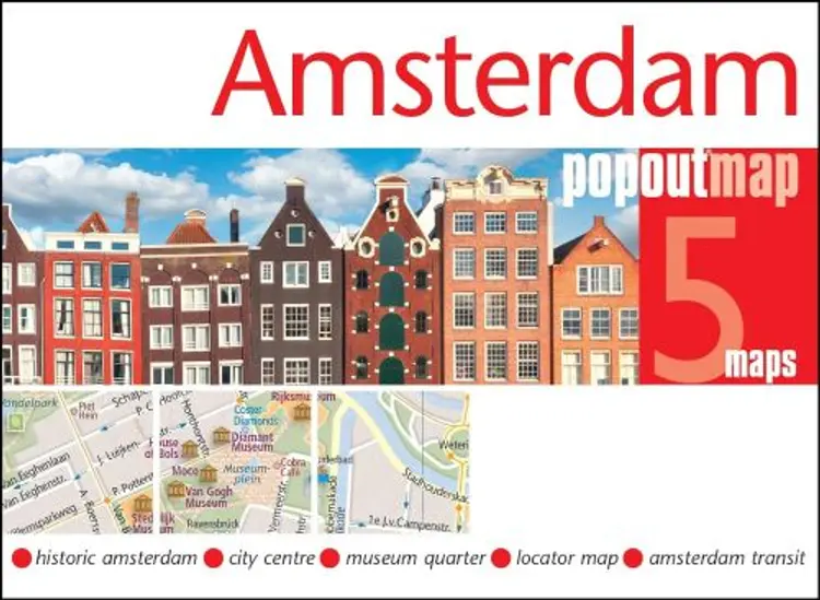 Amsterdam Popout Map af Popout Map