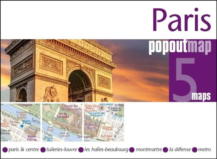 Paris Popout Maps af Popout Map