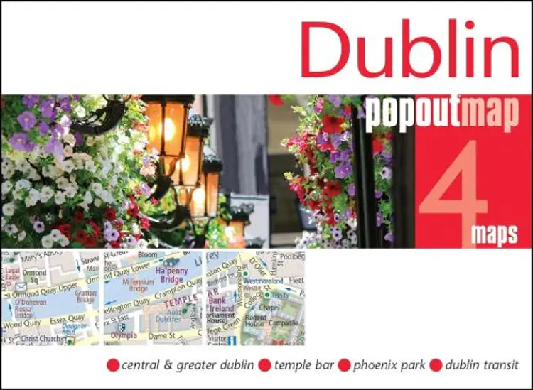 Dublin Popout Map af Popout Map