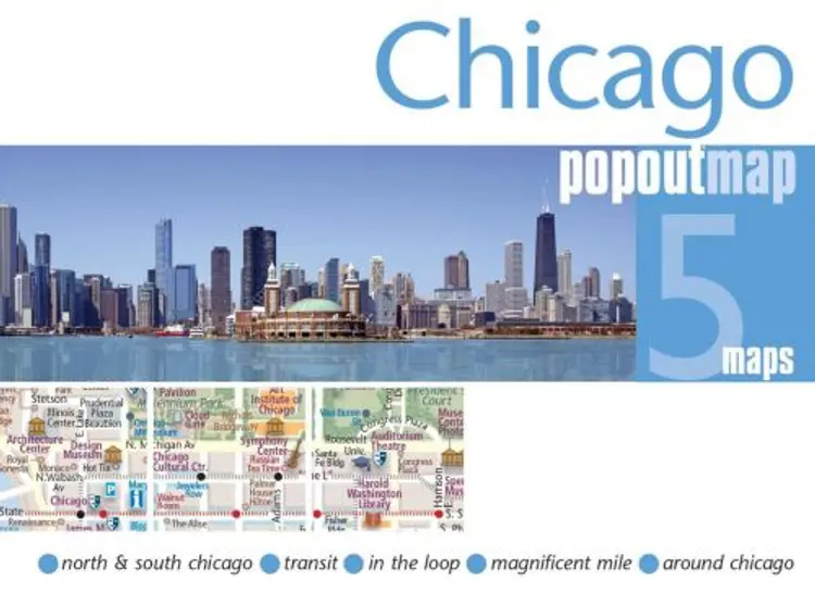 Chicago Popout Maps af Popout Map