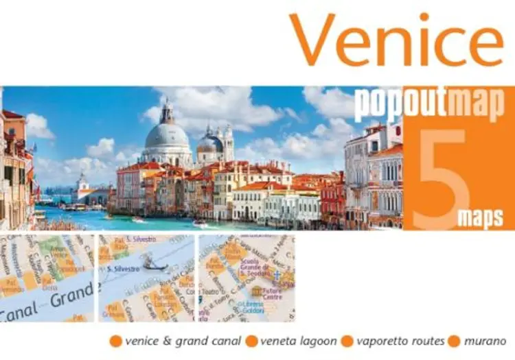 Venice Popout Maps af Popout Map