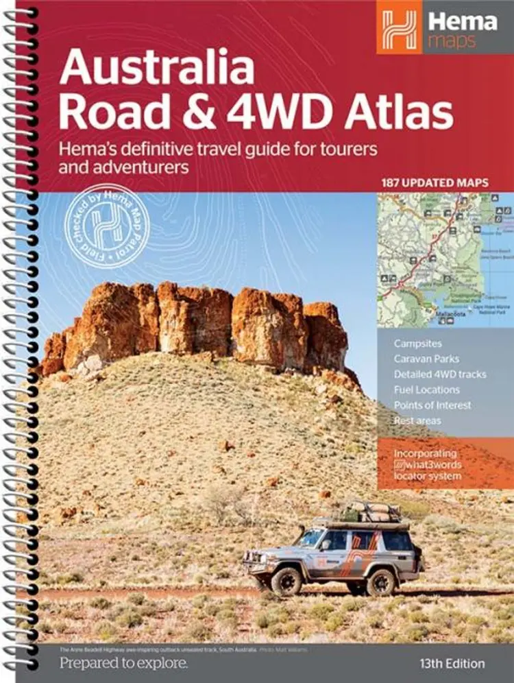 Australia Road & 4WD Atlas af Hema Maps