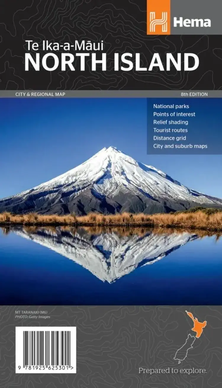New Zealand: North Island, Hema Maps af Hema Maps